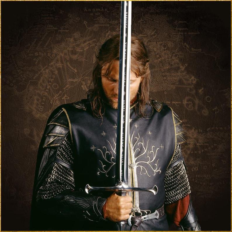 Premium Quality Narsil Elendil's with scabbard - best for wall Hanging - Best Sigma gift for men