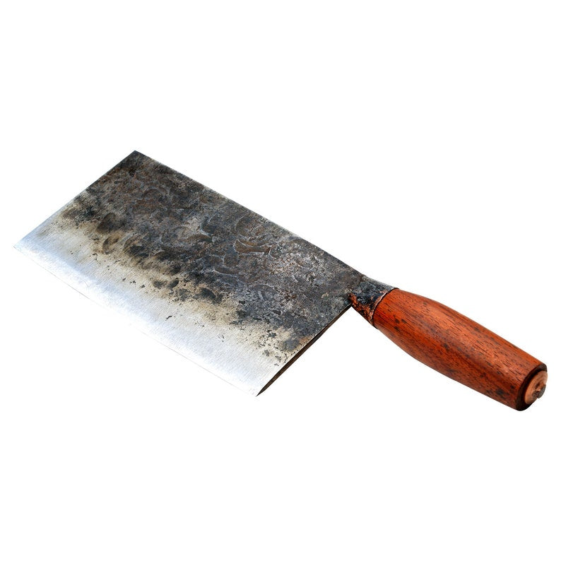 Hand Hammered Forged Kitchen Knife Cleaver | best gift for men