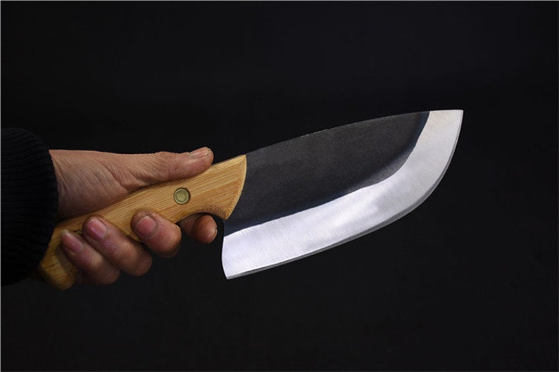 hand forged Kitchen Cleaver Chopper | Professional kitchen chef knife | Japanese charms Knife