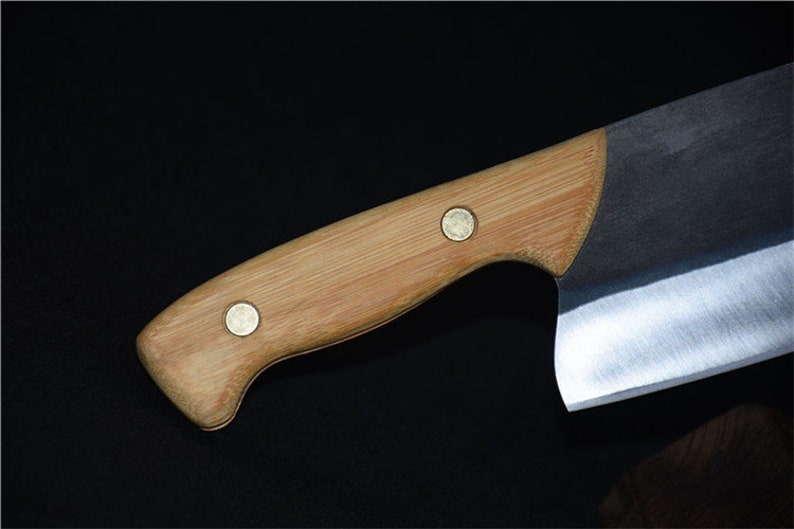 hand forged Kitchen Cleaver Chopper | Professional kitchen chef knife | Japanese charms Knife