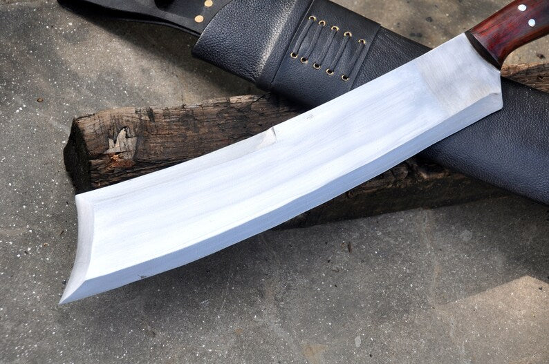 Handmade long Blade Cleaver knife | best forged cleaver knives