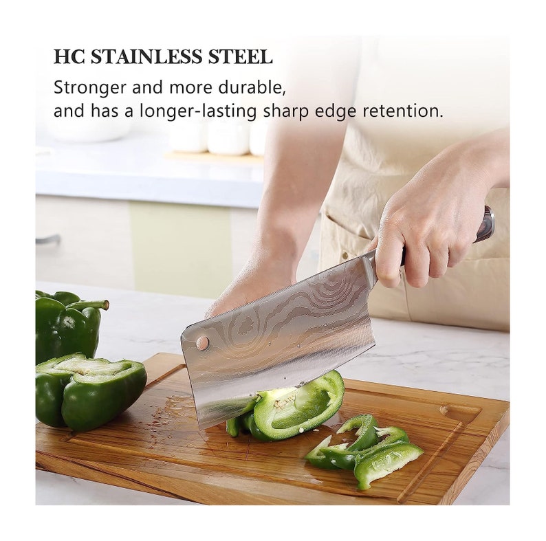 Custom made Kitchen cooking knife | Best handmade Cleaver knife