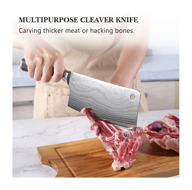 Custom made Kitchen cooking knife | Best handmade Cleaver knife