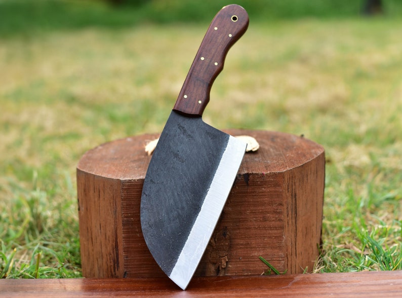 Handmade corban steel cleaver knife | Best men gifts