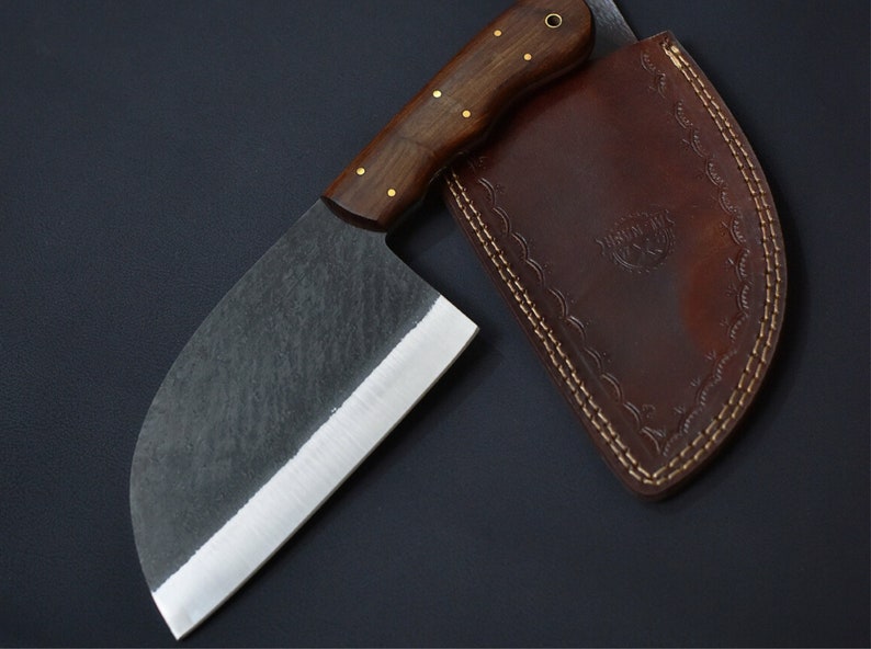 Handmade corban steel cleaver knife | Best men gifts