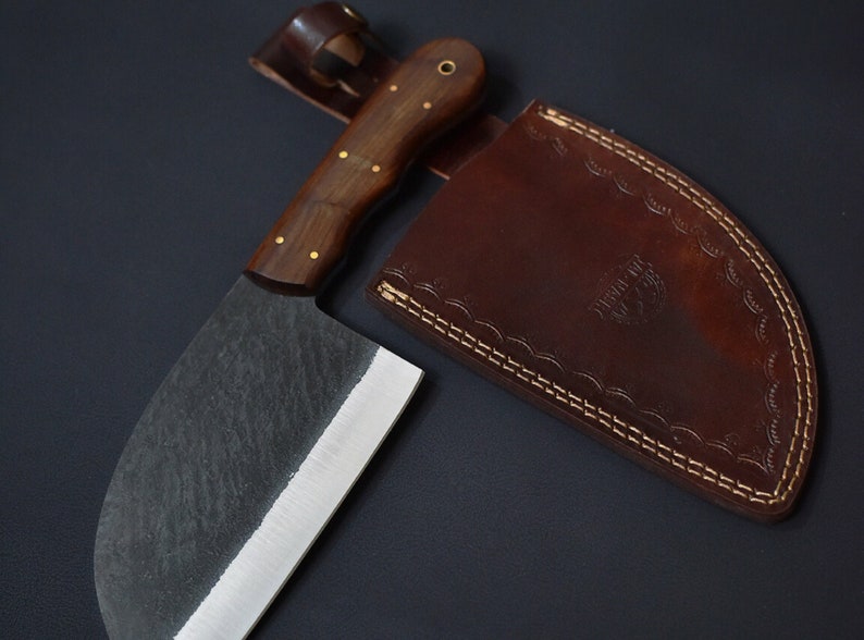 Handmade corban steel cleaver knife | Best men gifts