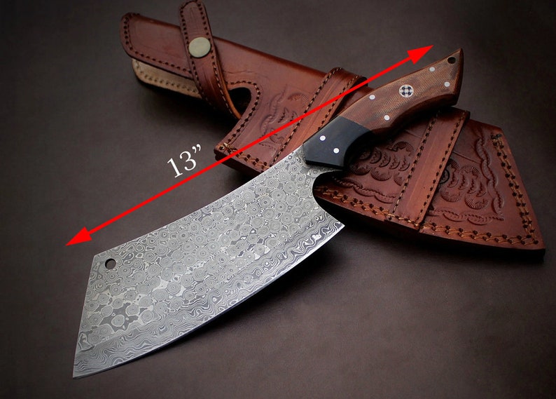 Beautiful Damascus steel Cleaver knife | Best kitchen tools