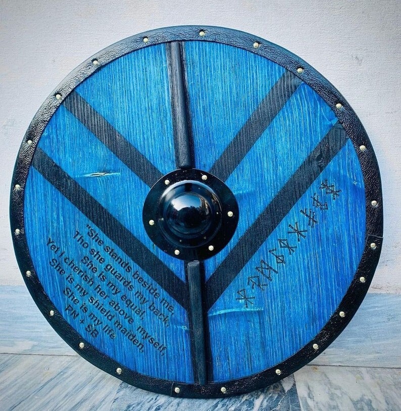 Viking Shield of the Shield Maiden | Unique And Durable Yule/Norse Gift