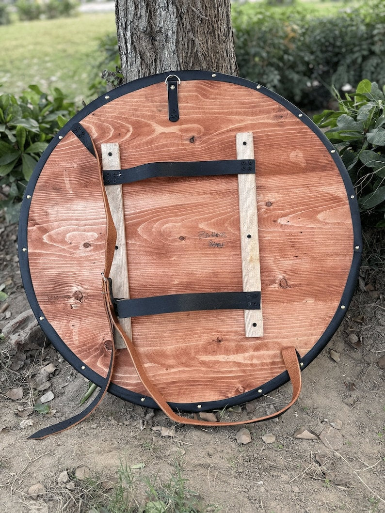 Handmade Viking wooden shield | Best gift for birthday & Anniversary