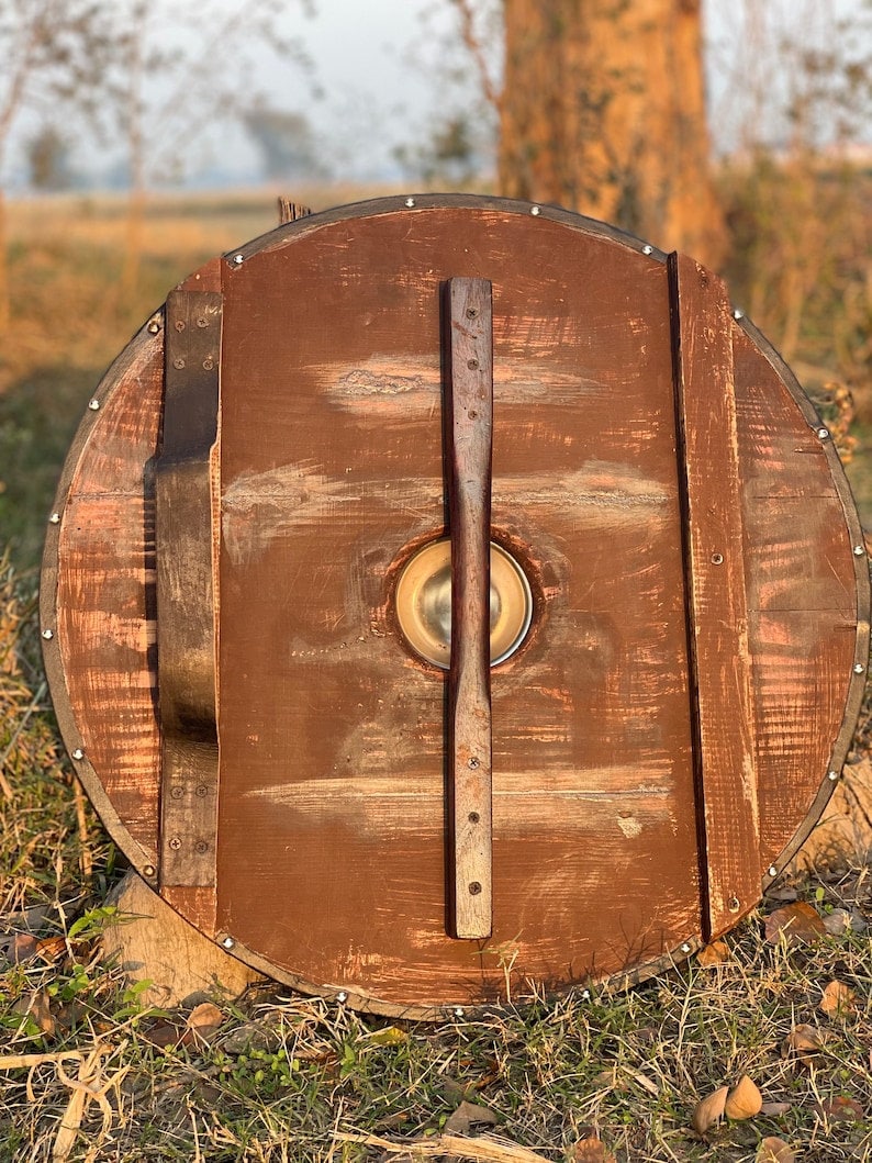 Handmade  Viking shield | Best for Shield wall décor | Best Christmas gift for men