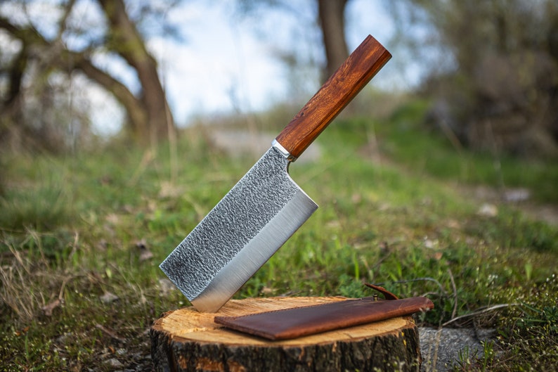 Custom  forged cleaver knife | Best cleaver knife for outdoor hunting tools