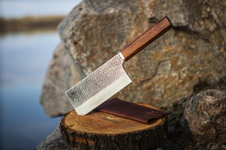 Custom  forged cleaver knife | Best cleaver knife for outdoor hunting tools