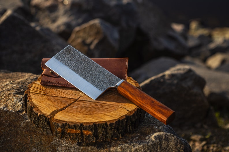 Custom  forged cleaver knife | Best cleaver knife for outdoor hunting tools