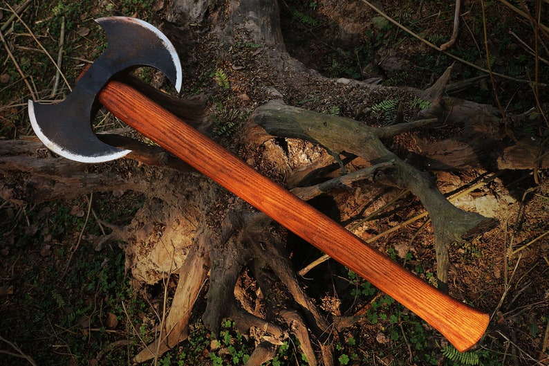 Handmade corban steel Double Headed Axe | Best gift for men