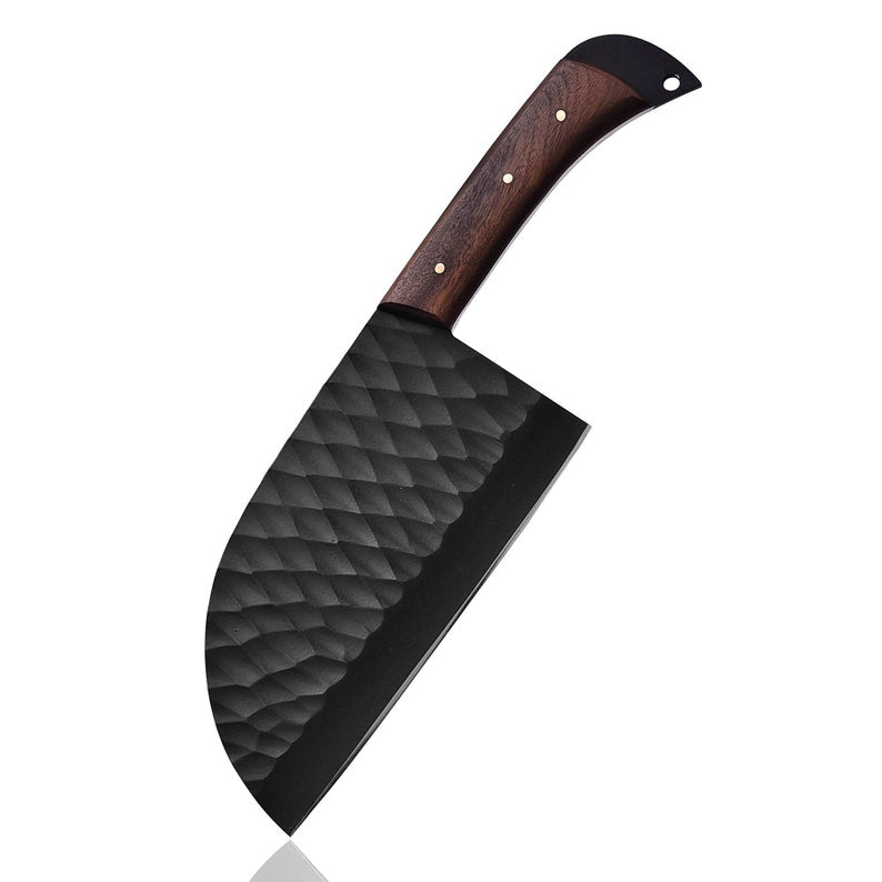 Handmade 12C27 Steel Kitchen Cleaver Chef Knife | Best gift for father