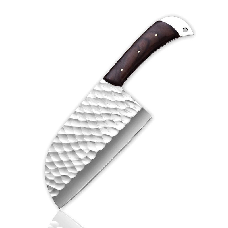 Handmade 12C27 Steel Kitchen Cleaver Chef Knife | Best gift for father