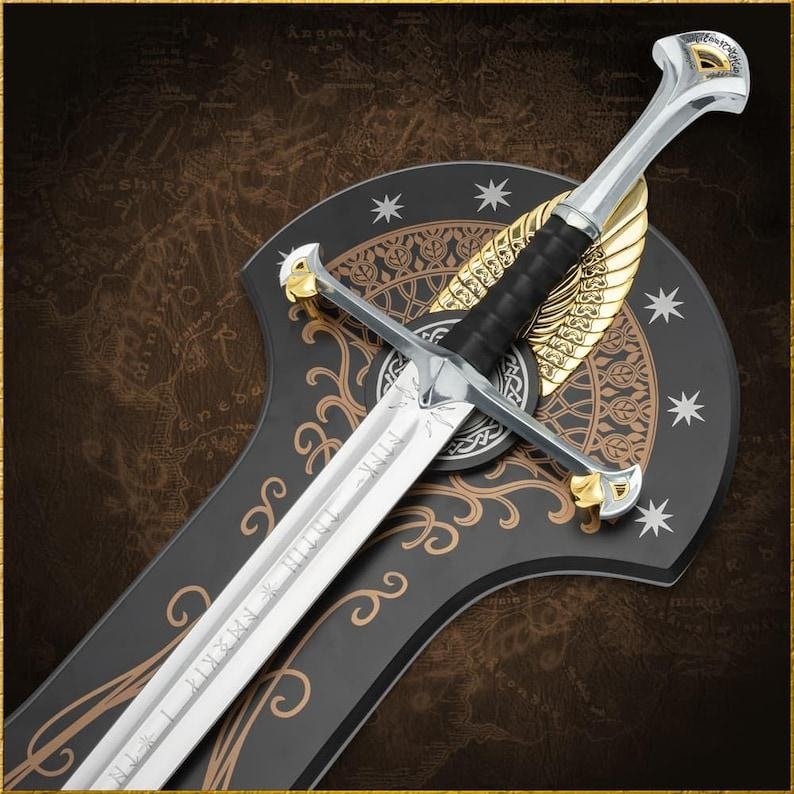 Premium Quality  Narsil Elendil's with scabbard - best for wall Hanging - Best Sigma gift for men
