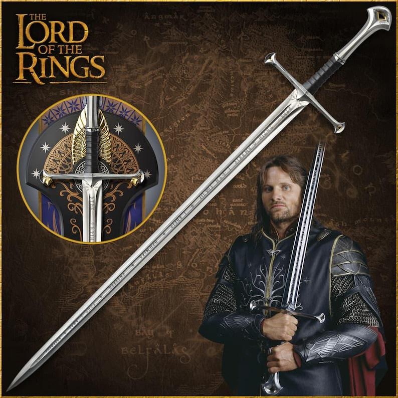 Premium Quality  Narsil Elendil's with scabbard - best for wall Hanging - Best Sigma gift for men