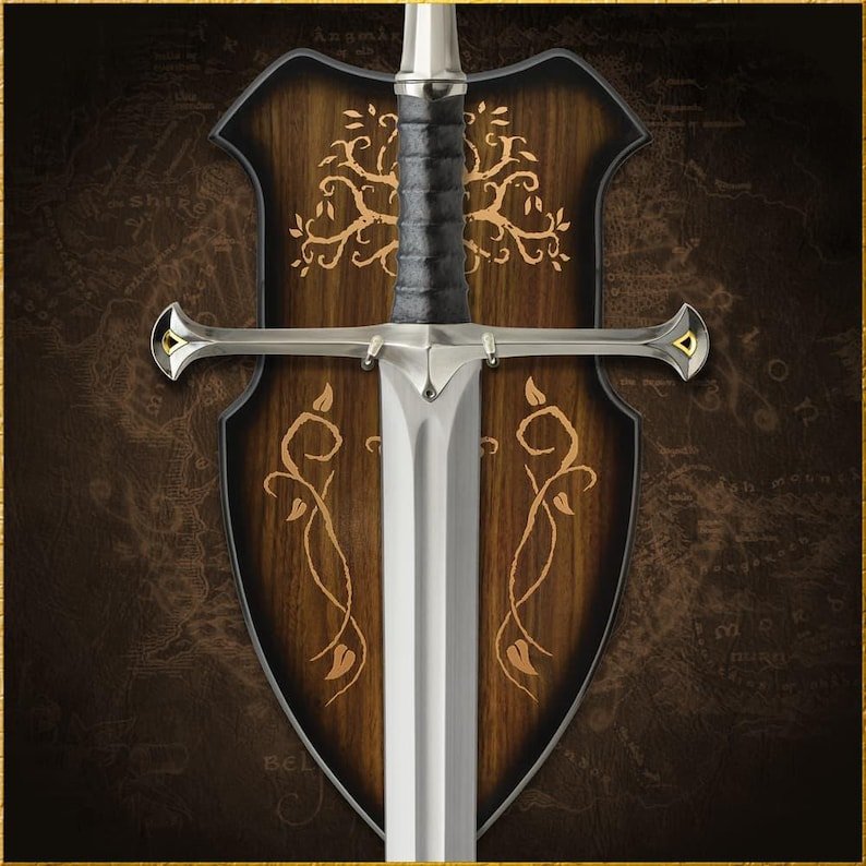 Premium Quality  Narsil Elendil's with scabbard - best for wall Hanging - Best Sigma gift for men